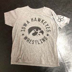 Kids Rudis Iowa Wrestling shirt